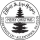 Merry Christmas Band Self Inking Stamp Image 2 of 3